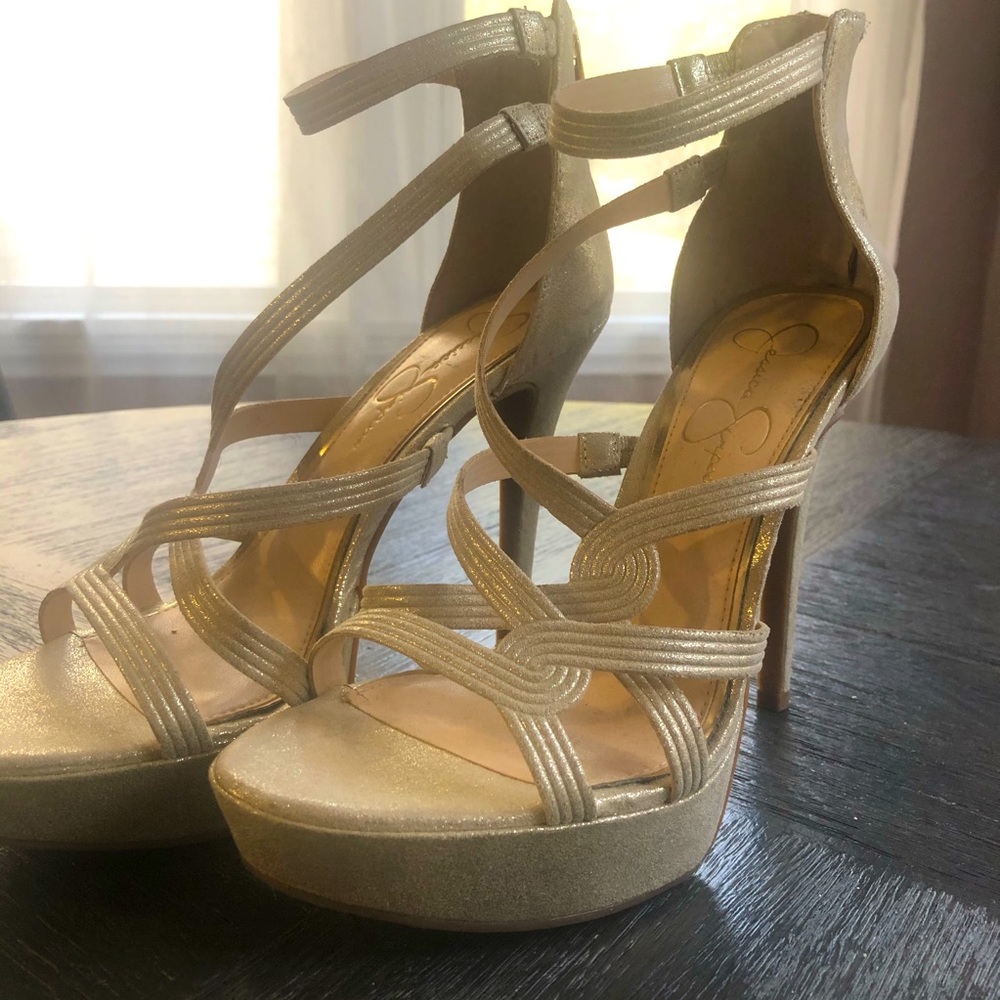 Jessica Simpson high heal shoes